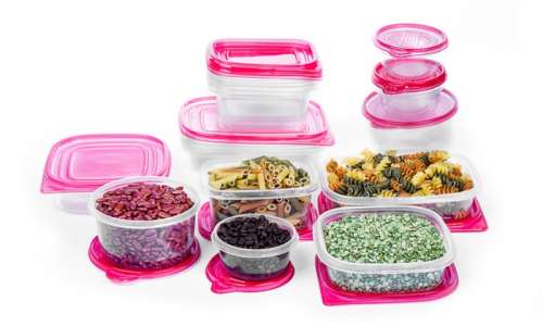 Nesting Plastic Storage Container Set (34-Piece)